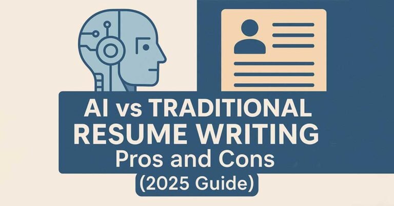 AI vs Traditional Resume Writing: Pros and Cons (2025 Guide)